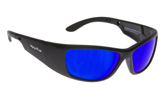Ugly Fish Warhead Matt Black Frame, Blue Lens