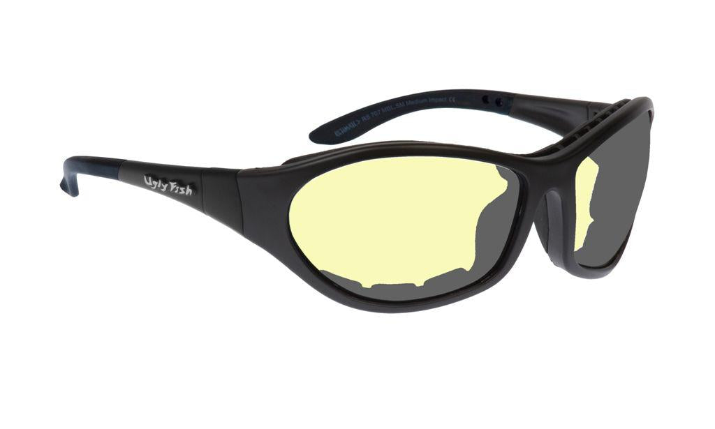 Ugly Fish Cruize Matt Black Frame, 3Pk Lens
