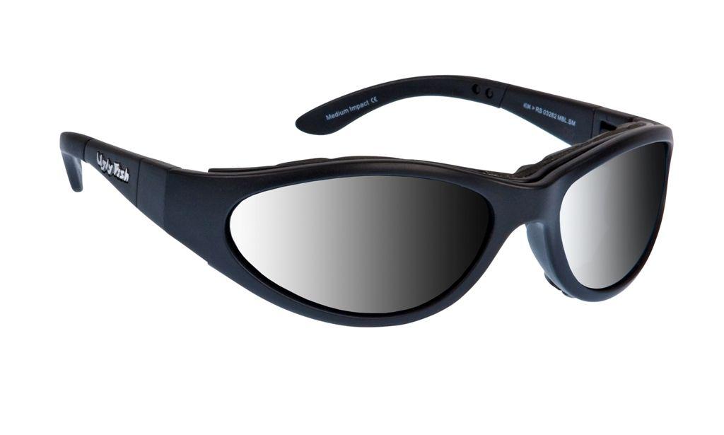 Ugly Fish Glide Matt Black Frame, Clear/Smoke Photochromic Lens