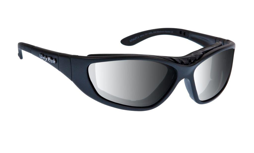 Ugly Fish Ultimate Matt Black Frame, Clear/Smoke Photochromic Lens