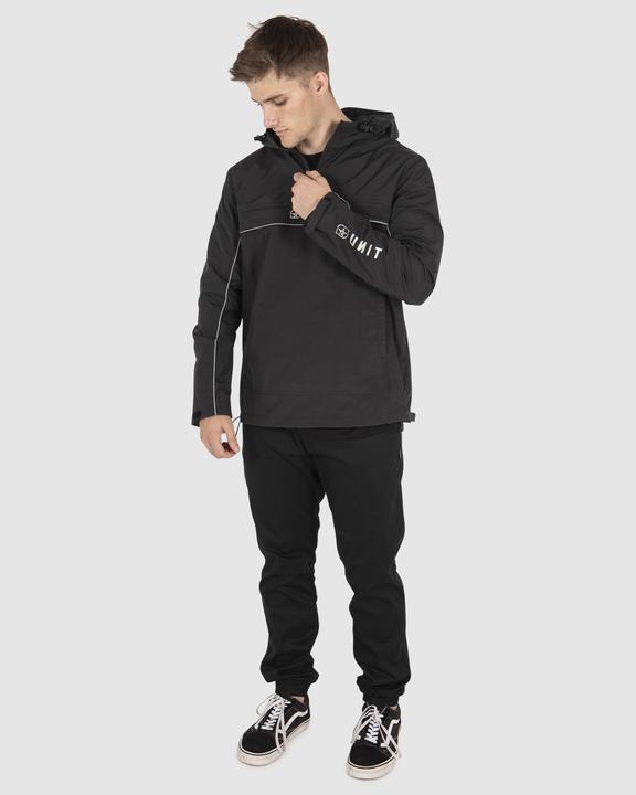 Unit 2022 Mens Jacket Spray Terrain Black