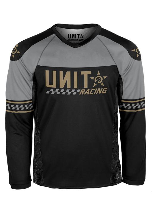 Unit 2022 Unit Racing Youth Jersey Black